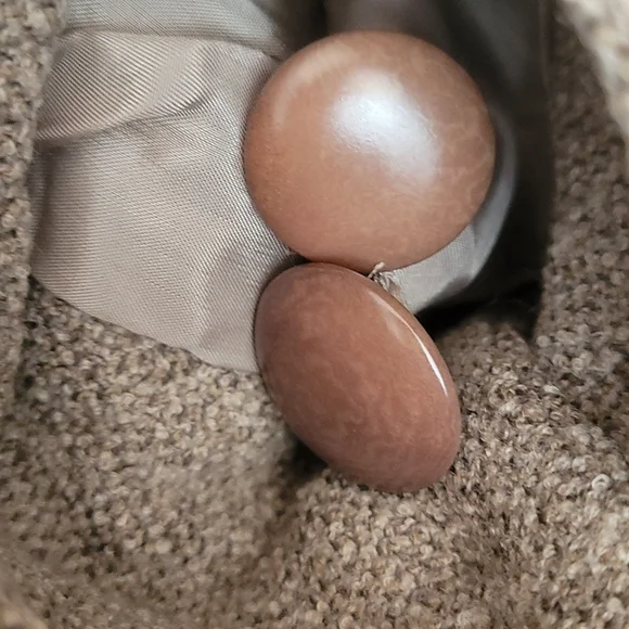 Vintage Max Mara light taupe brown grey wool jacket - Picture 10 of 10